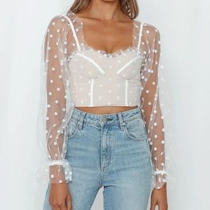 Malibu Sunset Crop Top - Runaway the Label